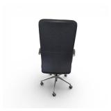 Chrome Black Task Chair