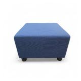 Herman Miller Swoop Footrest Blue 24x24x16