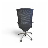 Halcon 14ft Conference Table, Outlets in each Drawer  w/ 12 Leather Mesh Back Fully Adjustable Vitra Chairs Valued $22,000