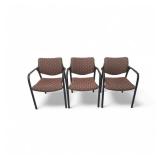 Lot of 3 Herman Miller Aside Stacking Chairs