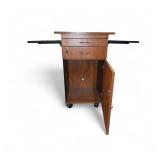 Mobile Podium with Drawers and Keys