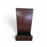 Wood Armoire 89x36x19