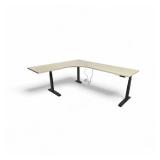 L Shaped Power Table 84x72x24