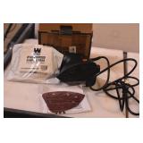 WEN 6301 Electric Detailing Palm Sander with paper Used Runs...