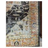 Andorra Oriental Area Rug - 7ft11in x 11ft3in - Polypropylene/Nylon Blend, Machine-Woven