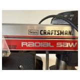 Craftsman Radial Saw 10 in - 2.5 HP - With Stand - 120/240V