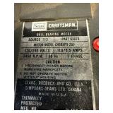 Craftsman Radial Saw 10 in - 2.5 HP - With Stand - 120/240V