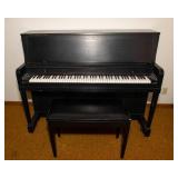 Vintage Everett Upright Piano with Bench