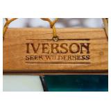 Iverson Seek Wilderness Snowshoe with Stained Glass Inlay