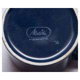 Vintage Melitta Tea Set – Navy, Made in Germany – Set of 6