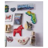 Vintage Magnets and Travel Magnets Set