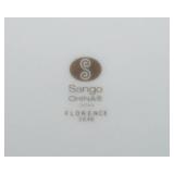 Sango China Set Florence 3646 – Vintage Dinnerware Collection