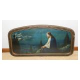 “Christ on the Mount of Olives” Framed Vintage Artwork