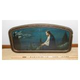 “Christ on the Mount of Olives” Framed Vintage Artwork