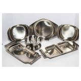 Variety of MCM Metal Serving Trays