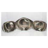 Variety of MCM Metal Serving Trays