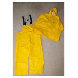 Carhart 2XL Yellow Rainsuit – Jacket & Pants