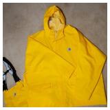 Carhart 2XL Yellow Rainsuit – Jacket & Pants