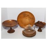 Wooden Serving Trays/Bowls