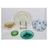 Variety of Colored Glassware