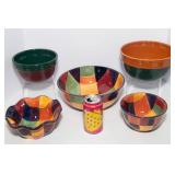 Tabletops Gallery Caracas Bowls Set – Vintage Serveware Set