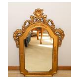 Golden Wall Mirror