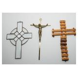 Three Religious Crosses