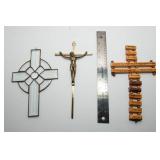 Three Religious Crosses