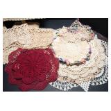 Crocheted and Lace Doilies