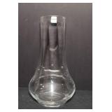 Large Handmade in Poland Glass Vase - 18" T