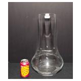 Large Handmade in Poland Glass Vase - 18" T
