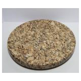 Granite Lazy Susan Turntable Plate – 15" Diameter
