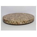 Granite Lazy Susan Turntable Plate – 15" Diameter
