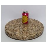 Granite Lazy Susan Turntable Plate – 15" Diameter