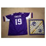 Minnesota Vikings Adam Thielen #19 Jersey & 1997 Vikings Hankie