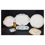 Vintage/Antique Floral Plates