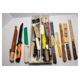 Variety of Kitchen Knives