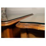 French Provincial Bassett Furniture End Tables – Set of Two