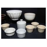 Cream Colored Bakingware