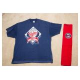 Vintage Minnesota Twins 1987 World Champs T-Shirt & Golf Towel
