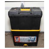 Rolling Mastercraft Tool Case with Contents
