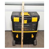 Rolling Mastercraft Tool Case with Contents