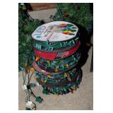 Three Large Christmas Wreaths