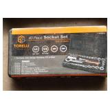 Torelli 40-Piece Socket Set – Pro Grade Power Tool Accessories
