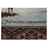 Ducks Unlimited Tapestry Throw – Wolf Scene by Larry Chandler