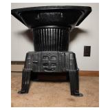 Montgomery Ward & Co. Cast Iron Coal-Fired Stove – Model 84AJ-5200A