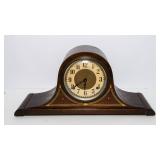 Vintage Plymouth Mantel Clock – Handpainted