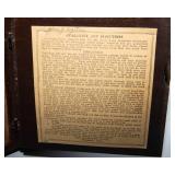 Vintage Plymouth Mantel Clock – Handpainted