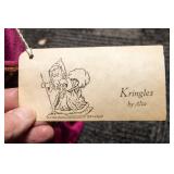 Large Santa and Snowman Figurines