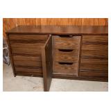 Vintage Mid-Century Modern Bassett Furniture Dresser